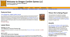 Desktop Screenshot of consimgames.com